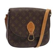 Louis Vuitton Vintage Pre-owned Canvas louis-vuitton-vskor Brown, Dam