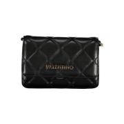 Valentino by Mario Valentino Svart Polyeten Handväska Black, Dam