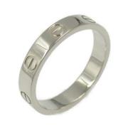 Cartier Vintage Pre-owned Vitt guld ringar Gray, Dam