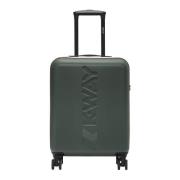 K-Way Liten Trolley med Maxi Logo Green, Herr