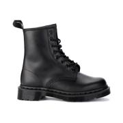 Dr. Martens Mono Slät Läder Ankelstövlar Black, Herr