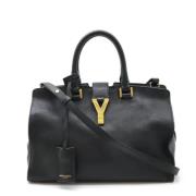 Yves Saint Laurent Vintage Pre-owned Laeder handvskor Black, Dam