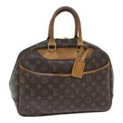 Louis Vuitton Vintage Pre-owned Canvas handvskor Brown, Dam