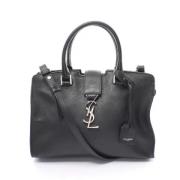 Yves Saint Laurent Vintage Pre-owned Laeder handvskor Black, Dam