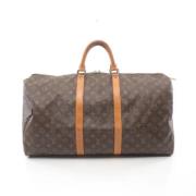 Louis Vuitton Vintage Pre-owned Canvas louis-vuitton-vskor Brown, Dam