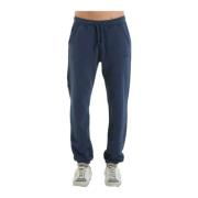 MC2 Saint Barth Bomullsbyxor med stil Bolt010 Blue, Herr