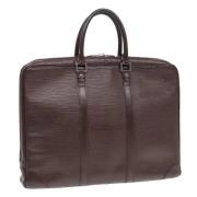 Louis Vuitton Vintage Pre-owned Laeder portfljer Brown, Dam