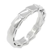 Bvlgari Vintage Pre-owned Vitt guld ringar Gray, Dam