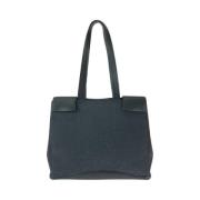 Prada Vintage Pre-owned Canvas totevskor Gray, Dam