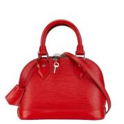 Louis Vuitton Vintage Pre-owned Laeder handvskor Red, Dam