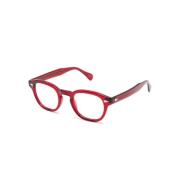 Moscot Lemtosh OPT Ruby Optical Frame Red, Unisex