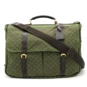 Louis Vuitton Vintage Pre-owned Canvas handvskor Green, Herr