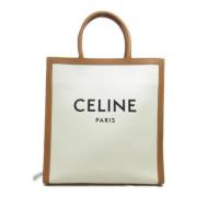 Celine Vintage Pre-owned Laeder totevskor Beige, Dam