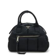 Prada Vintage Pre-owned Laeder handvskor Black, Dam