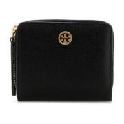 Tory Burch Klassisk Svart Läder Plånbok Black, Dam