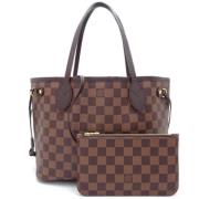 Louis Vuitton Vintage Pre-owned Canvas axelremsvskor Brown, Dam