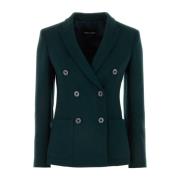 Giorgio Armani Grön Ull Blazer Green, Dam