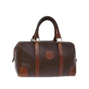 Celine Vintage Pre-owned Tyg handvskor Brown, Dam