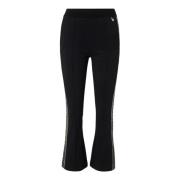 Liu Jo Sportiga Svarta Sidestripe Byxor Black, Dam