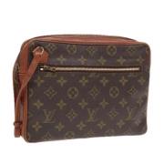 Louis Vuitton Vintage Pre-owned Canvas kuvertvskor Brown, Dam