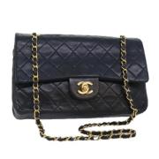 Chanel Vintage Pre-owned Laeder chanel-vskor Black, Dam