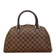 Louis Vuitton Vintage Pre-owned Canvas handvskor Brown, Dam