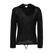 Courrèges Stilren Sweatshirt för Trendig Look Black, Herr