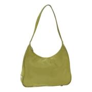 Prada Vintage Pre-owned Nylon prada-vskor Green, Dam