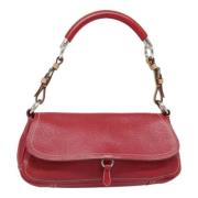 Prada Vintage Pre-owned Laeder prada-vskor Red, Dam