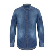 Dsquared2 Denim skjorta Blue, Herr