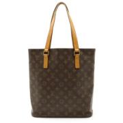 Louis Vuitton Vintage Pre-owned Canvas axelremsvskor Brown, Dam