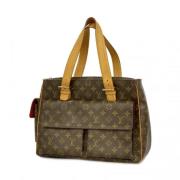 Louis Vuitton Vintage Pre-owned Canvas totevskor Brown, Dam