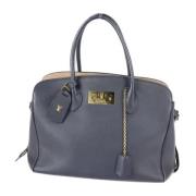 Louis Vuitton Vintage Pre-owned Laeder louis-vuitton-vskor Blue, Dam