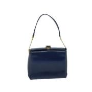 Gucci Vintage Pre-owned Laeder gucci-vskor Blue, Dam