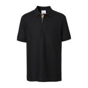 Burberry Bomulls-poloskjorta Black, Herr