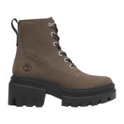 Timberland Everleigh Mid Damstövlar Brown, Dam