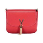 Valentino by Mario Valentino Röd polyeten handväska Red, Dam