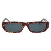 Gucci Vintage Pre-owned Plast solglasgon Brown, Dam