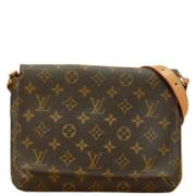 Louis Vuitton Vintage Pre-owned Laeder louis-vuitton-vskor Brown, Dam