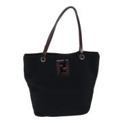 Fendi Vintage Pre-owned Ylle handvskor Black, Dam