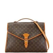 Louis Vuitton Vintage Pre-owned Laeder louis-vuitton-vskor Brown, Dam