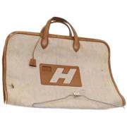 Hermès Vintage Pre-owned Canvas resvskor Beige, Dam