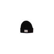 Costume National Svart Logotyp Fram Hat Black, Herr