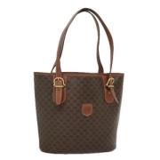 Celine Vintage Pre-owned Laeder totevskor Brown, Dam