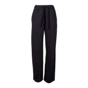 Dondup Dam sweatpants med elastisk midja Black, Dam