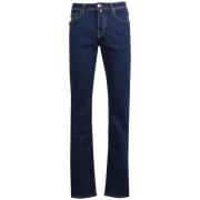 Jacob Cohën Slim Fit Mörk Denim Jeans Blue, Herr