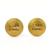 Chanel Vintage Pre-owned Metall chanel-smycken Yellow, Dam