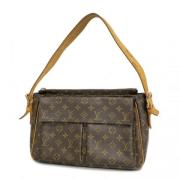 Louis Vuitton Vintage Pre-owned Tyg louis-vuitton-vskor Brown, Dam