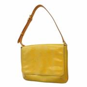 Louis Vuitton Vintage Pre-owned Tyg louis-vuitton-vskor Yellow, Dam