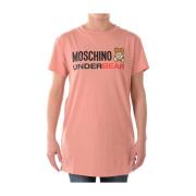 Moschino Casual Sweatshirt för Män och Kvinnor Pink, Dam